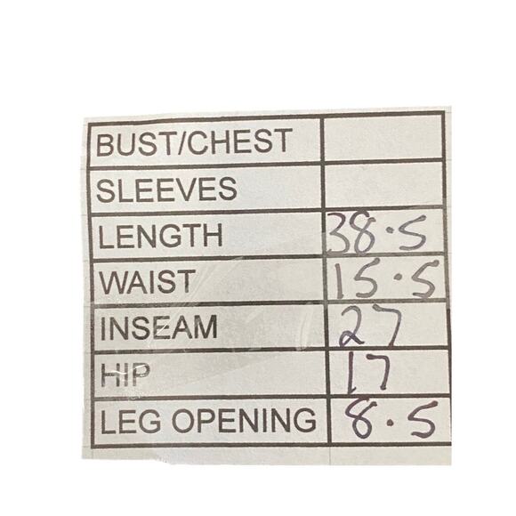 UNIQLO U Women's Cream Cotton Raw-Hem Regular-Fit Straight-Leg Jean SZ 27X32 - Picture 11 of 11